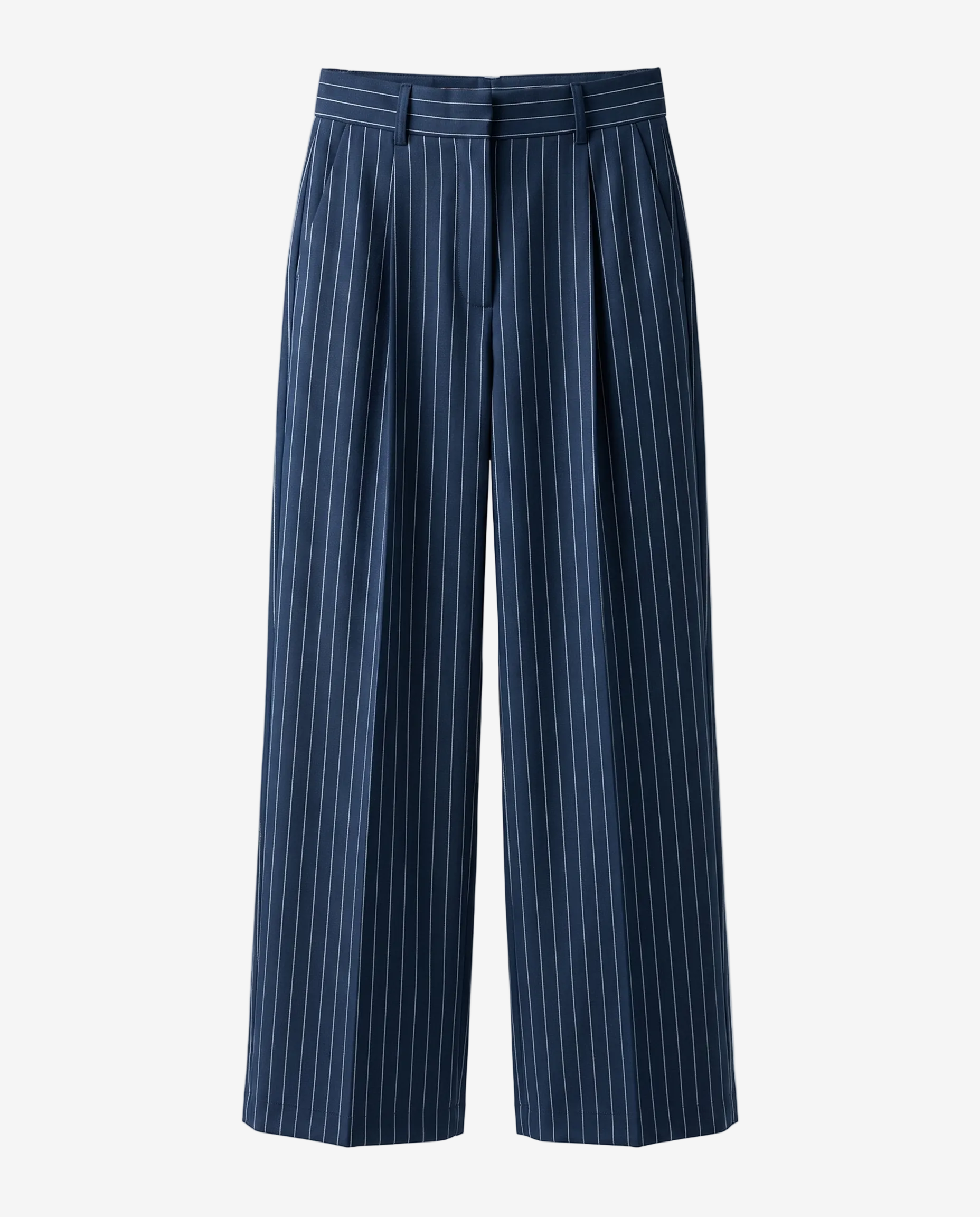 Pinstripe Trousers