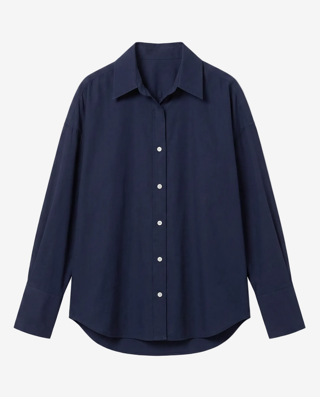 The Navy Blue Plain Shirt