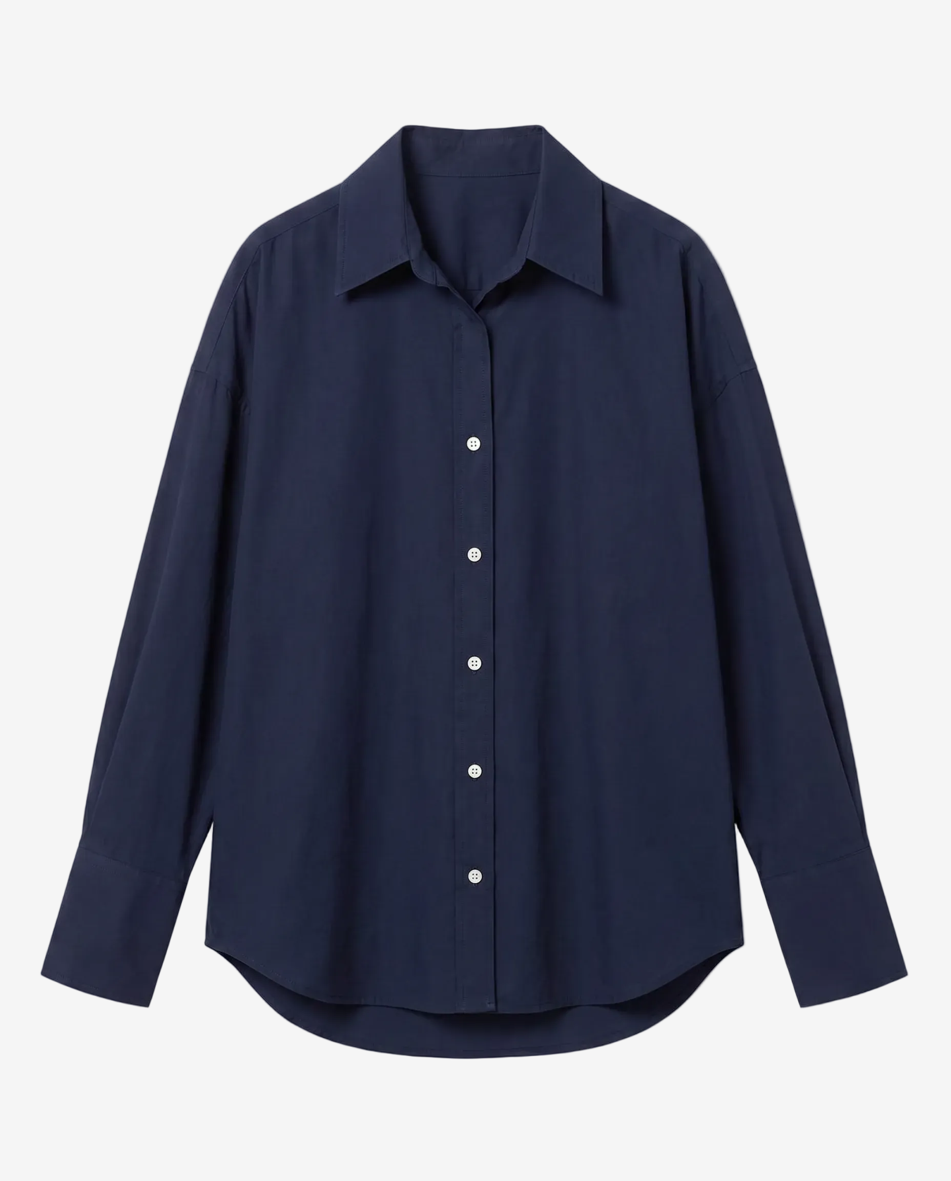 The Navy Blue Plain Shirt
